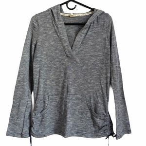 Roxy Hooded V-Neck Lightweight Sweater w/pocket